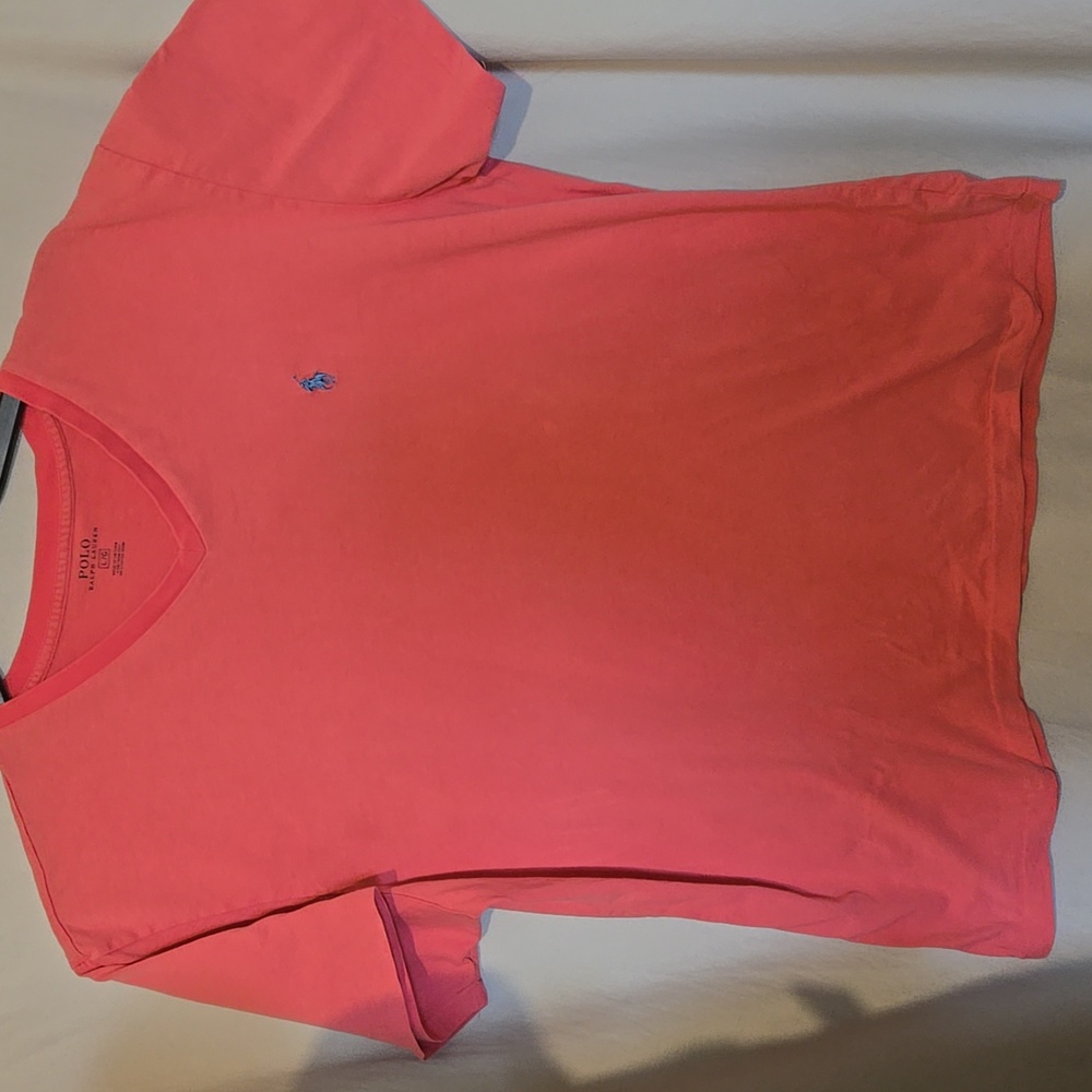 Ralph Lauren Polo Salmon Pink T shirt